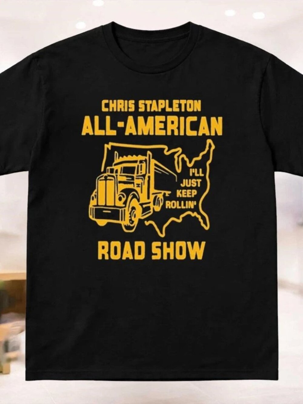Chris Stapleton & All-American Road Show I'll Just Keep Rollin Shirt 257